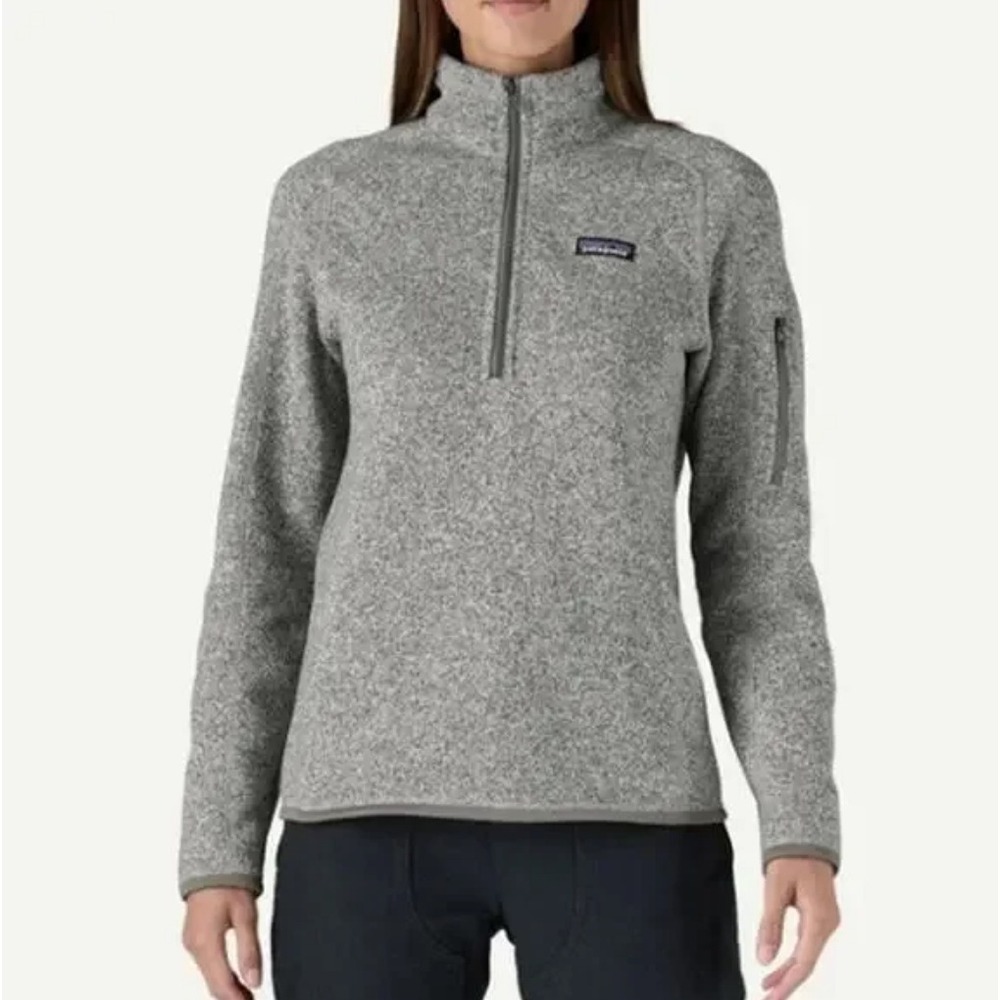 Patagonia Women's Better Sweater Quarter Zip Gorpcore Preppy‎ Athleisure Size S